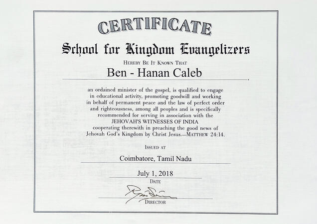 School fo Kingdom Evangelizers